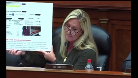 Rep. MTG shows Sexual graphic Hunter Biden Photos & Democrats Panic!!