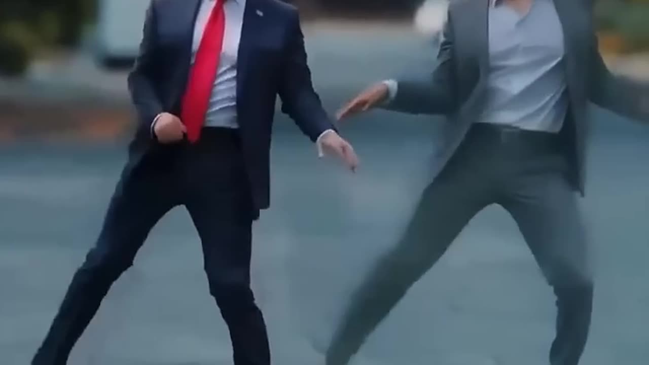 Elon and Trump have a Disco Dance-Off !!