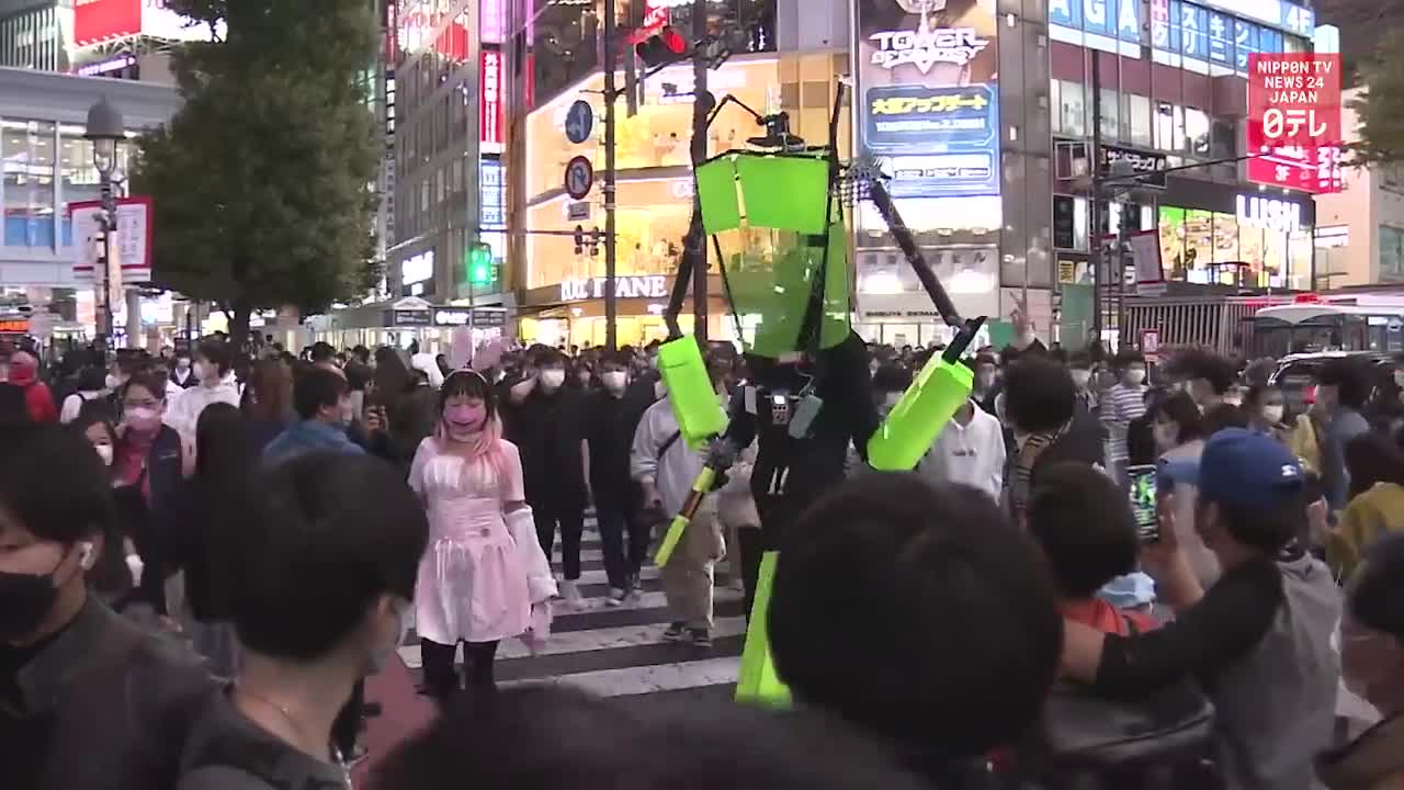 Tokyo police up alert in Shibuya following Itaewon incident