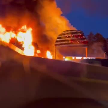 Another Massive Fire Near Moscow