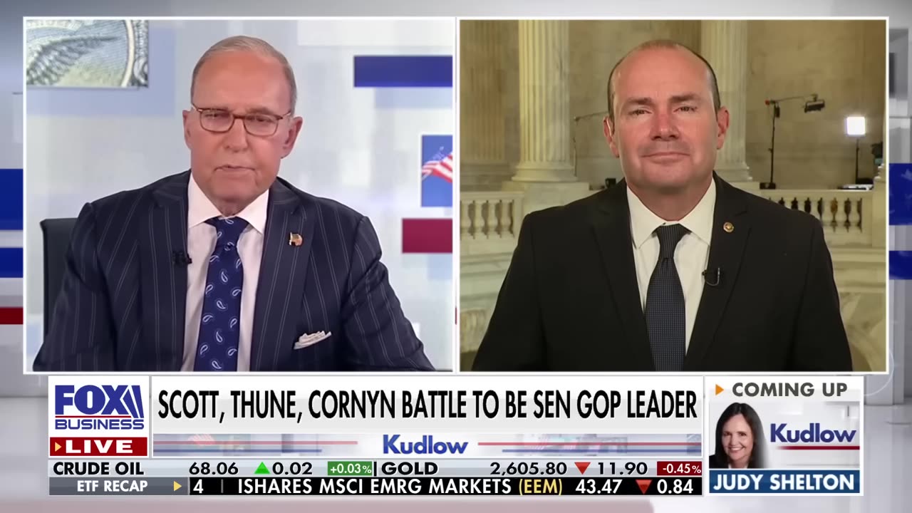 Sen. Mike Lee says it's 'up in the air' on who will win Senate GOP leadership - YouTube