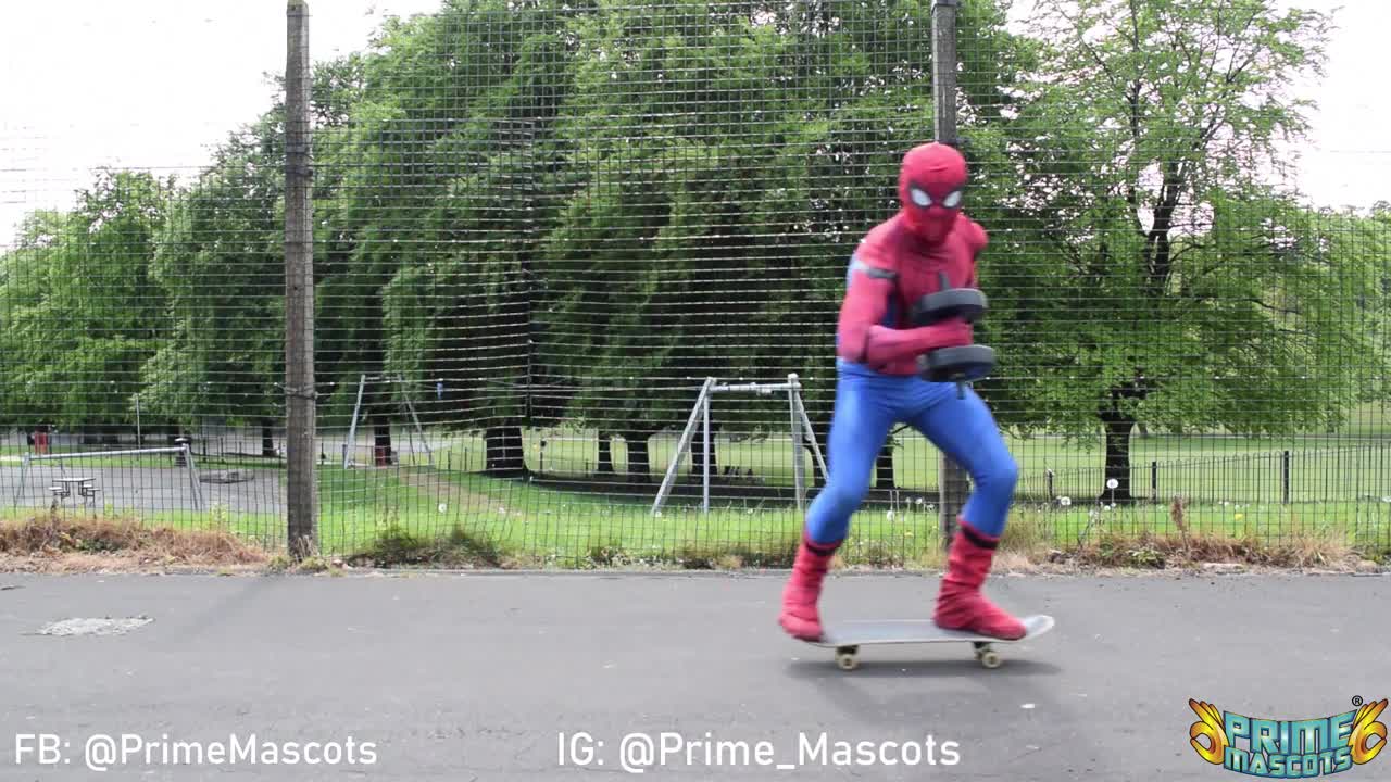 OK Dude, Spiderman Skating