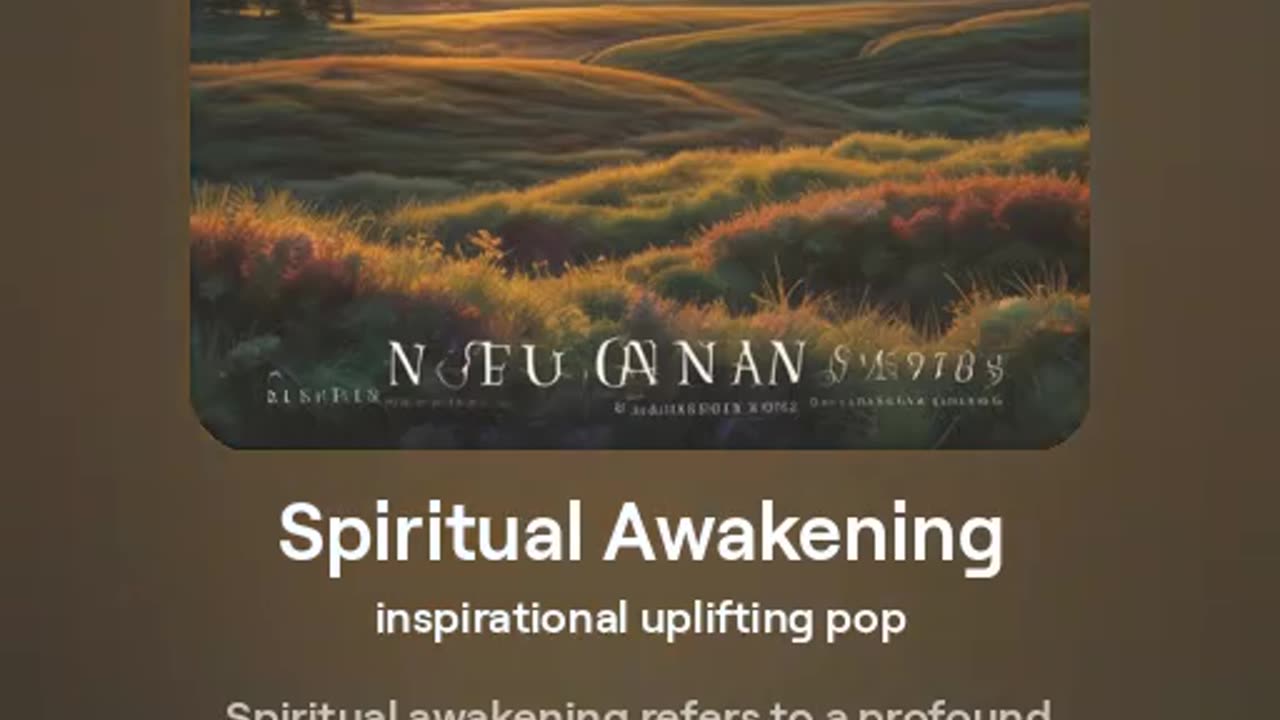 Spiritual Awakening