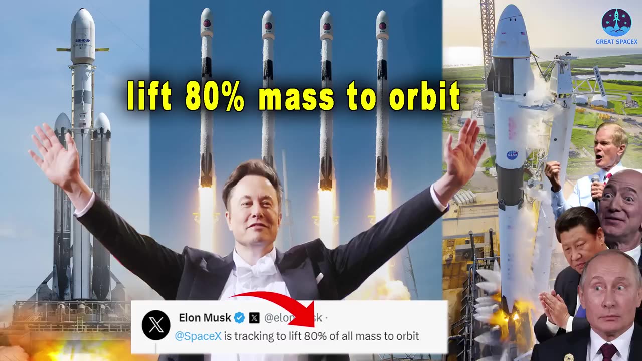 What SpaceX just did in the half of 2023 shocked the whole industry!