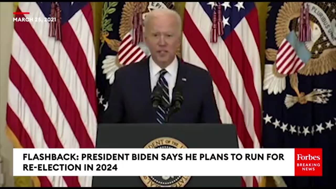 Joe Biden said he wll run again in 2021