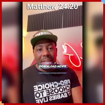 Bryson Gray: But pray ye that your flight be not in the winter, neither on the sabbath day, Matthew 24:20