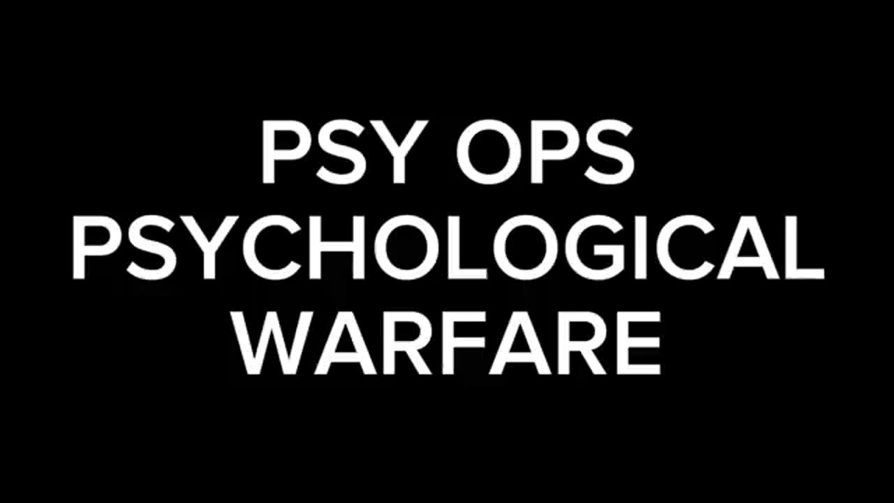 💥PSY OPS & PSYCHOLOGICAL WARFARE: THOSE THAT ARE TRYING TO HURT TRUMP💥