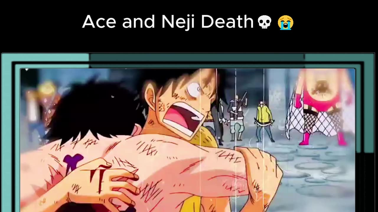 Ace and Neji Death💀😭 One Piece x Naruto