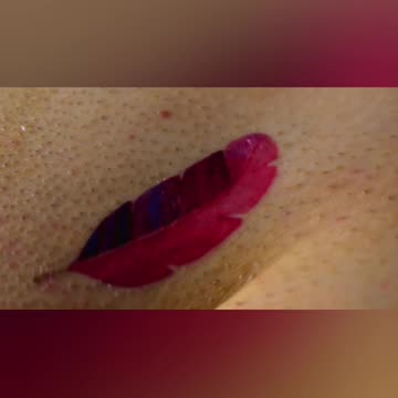 #tattoo #shorts Temporary tattoo Magic Tattoo #flower #tattootemporary #skincare #acne #fashion