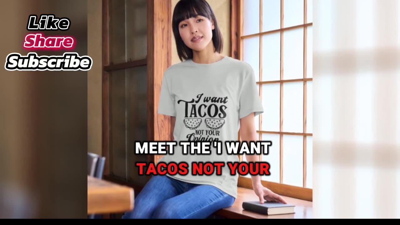 I Want Tacos, Not Your Opinion Women's Relaxed T-Shirt