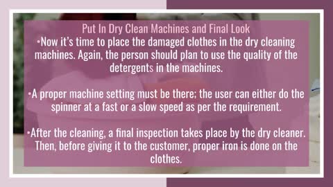 How to Choose the Best Dry Cleaners