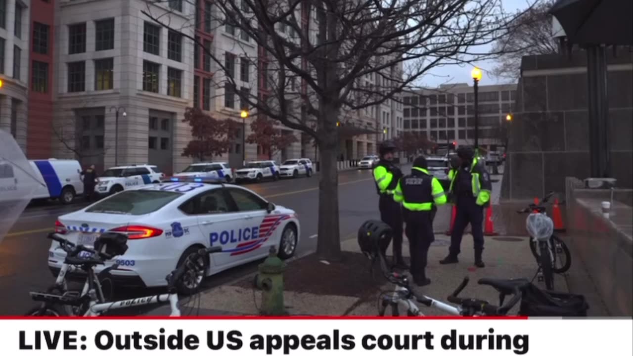 45 on his way to DC court