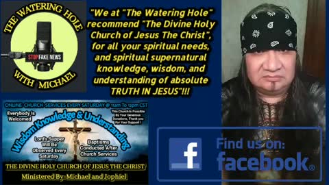 THE DIVINE HOLY CHURCH OF JESUS THE CHRIST, ONLY ON FACEBOOK. "THE WATERING HOLE" MONTHLY SPOTLIGHT