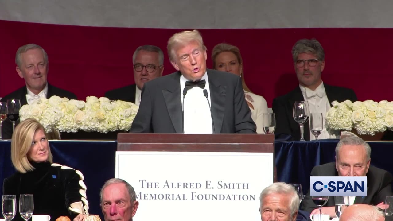 Former President Donald Trump Full Remarks at Al Smith Dinner