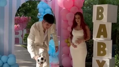 Revelación de género de Nikki y Augus 🥳💖💙