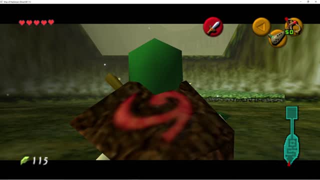 Ocarina of Time - How to navigate The Lost Woods