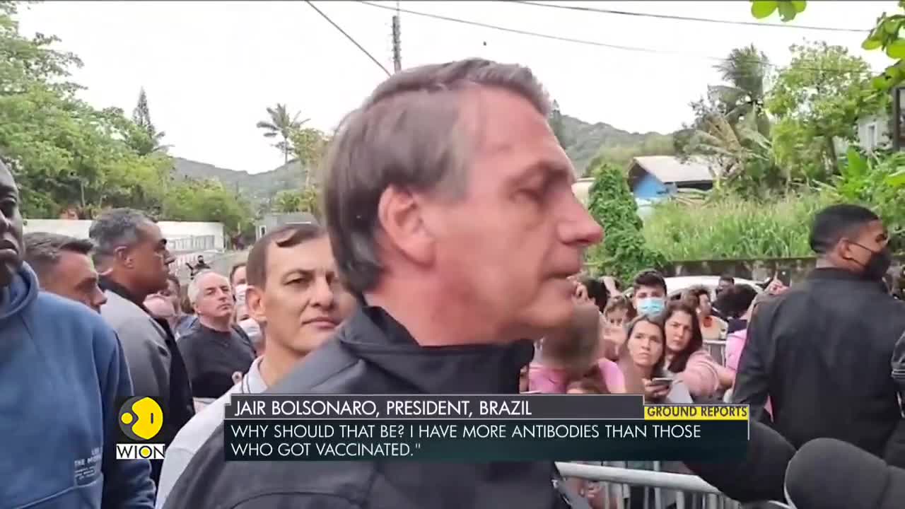 Unvaccinated Brazil president Bolsonaro denied entry into the stadium | World News | Jair Bolsonaro