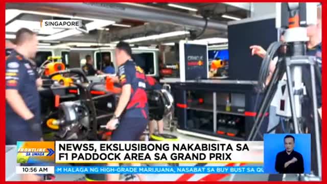 300,000 fans,dumagsa para manood ng F1 Grand Prix saSingapore
