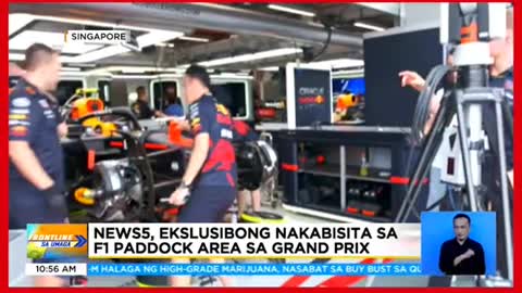 300,000 fans,dumagsa para manood ng F1 Grand Prix saSingapore