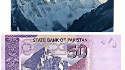 Different currency note of Pakistan