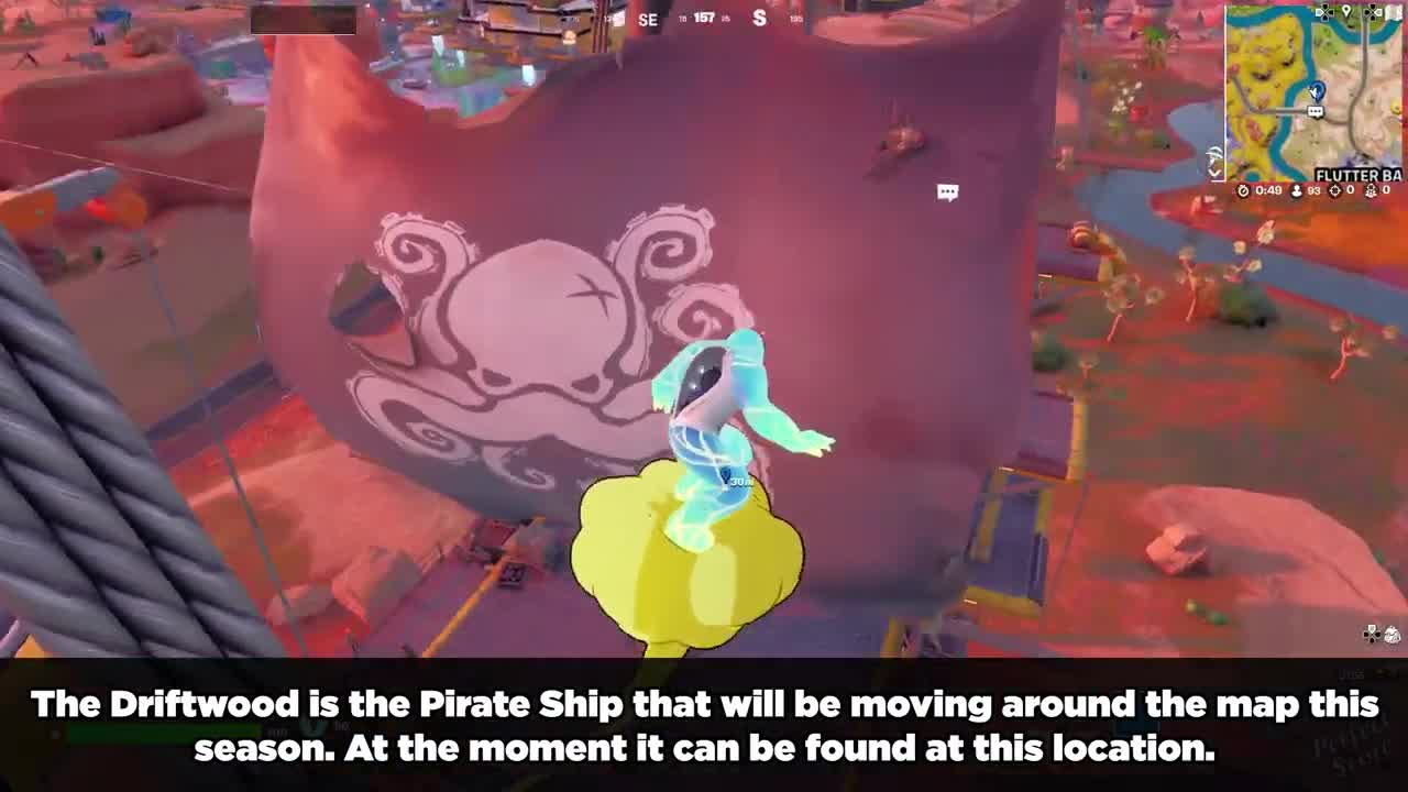 Land at The Driftwood and Collect Bars in a Single Match - Fortnite Quests
