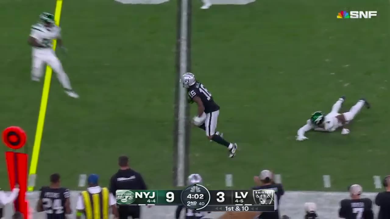 The Las Vegas Raiders On US Sports Net: Raiders vs. Jets Highlights