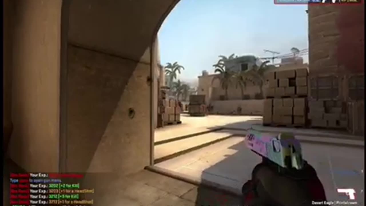 Csgo gameplay deagle x awp 🥵