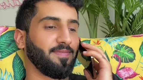 Me calling her as if nothing happened after breaking