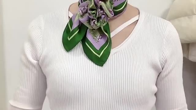 How to wear a tie &Towel For Beauty Style part 585