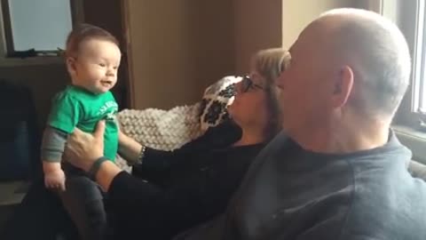 taco 3 1 2 month old babys first word