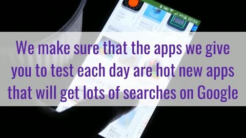 Get Paid To Test Apps' offer