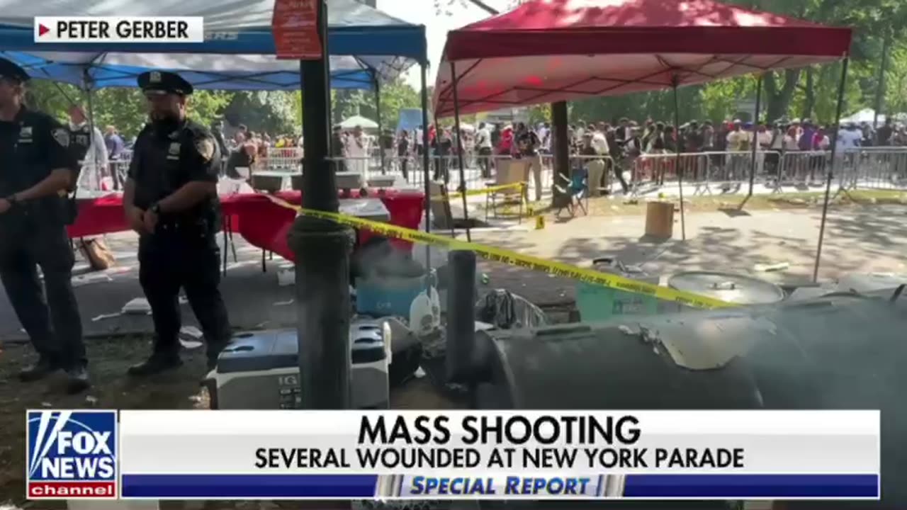 Mass shooting several wounded at New York parade