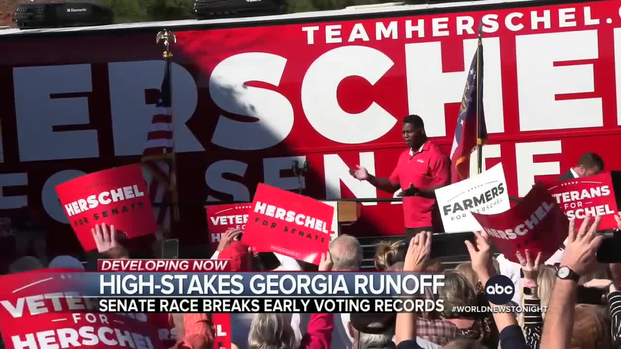 Record number of Georgia residents wait in line for early voting WNT