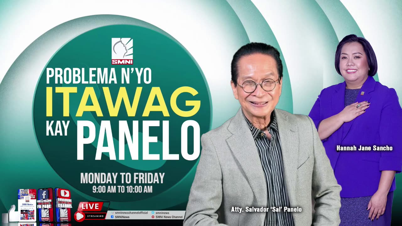 LIVE: Problema n'yo, Itawag kay Panelo | October 31, 2023