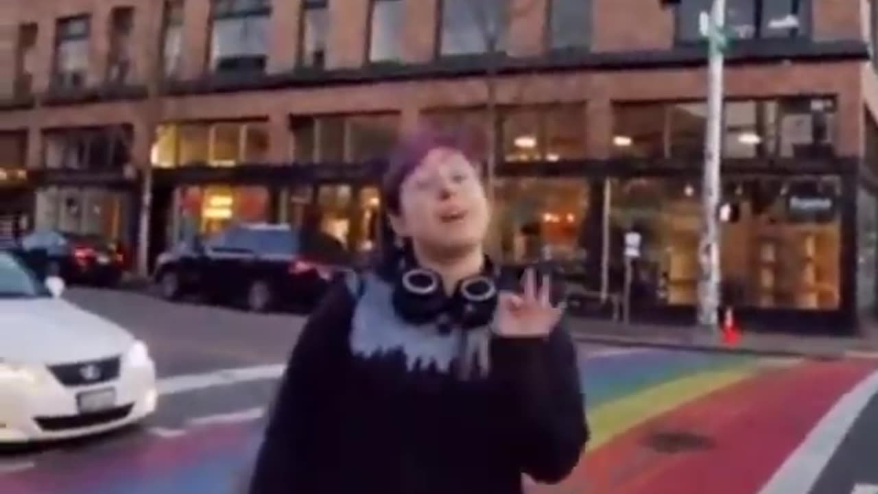 Lunatic LGBTQ Karen VS Preacher