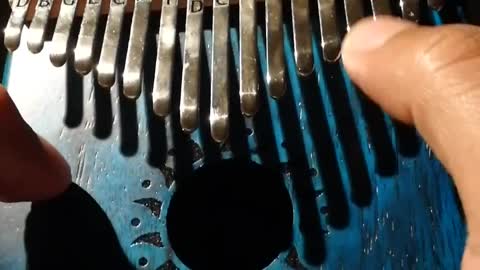 Elvis presley-can't stop falling in love with you kalimba cover