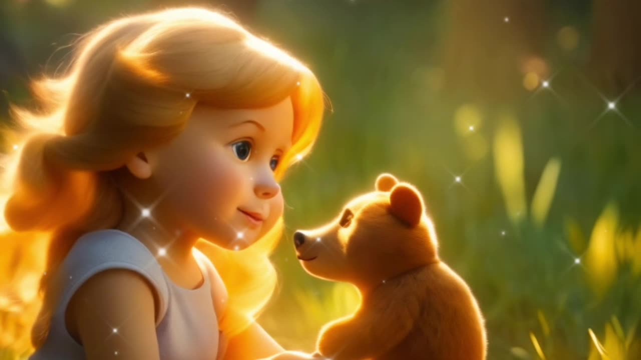 Fairy Tales of the Baby Bear and the Lily|Bed Time Stories for kids |Lullaby| Kids story|ABCKiddosTV