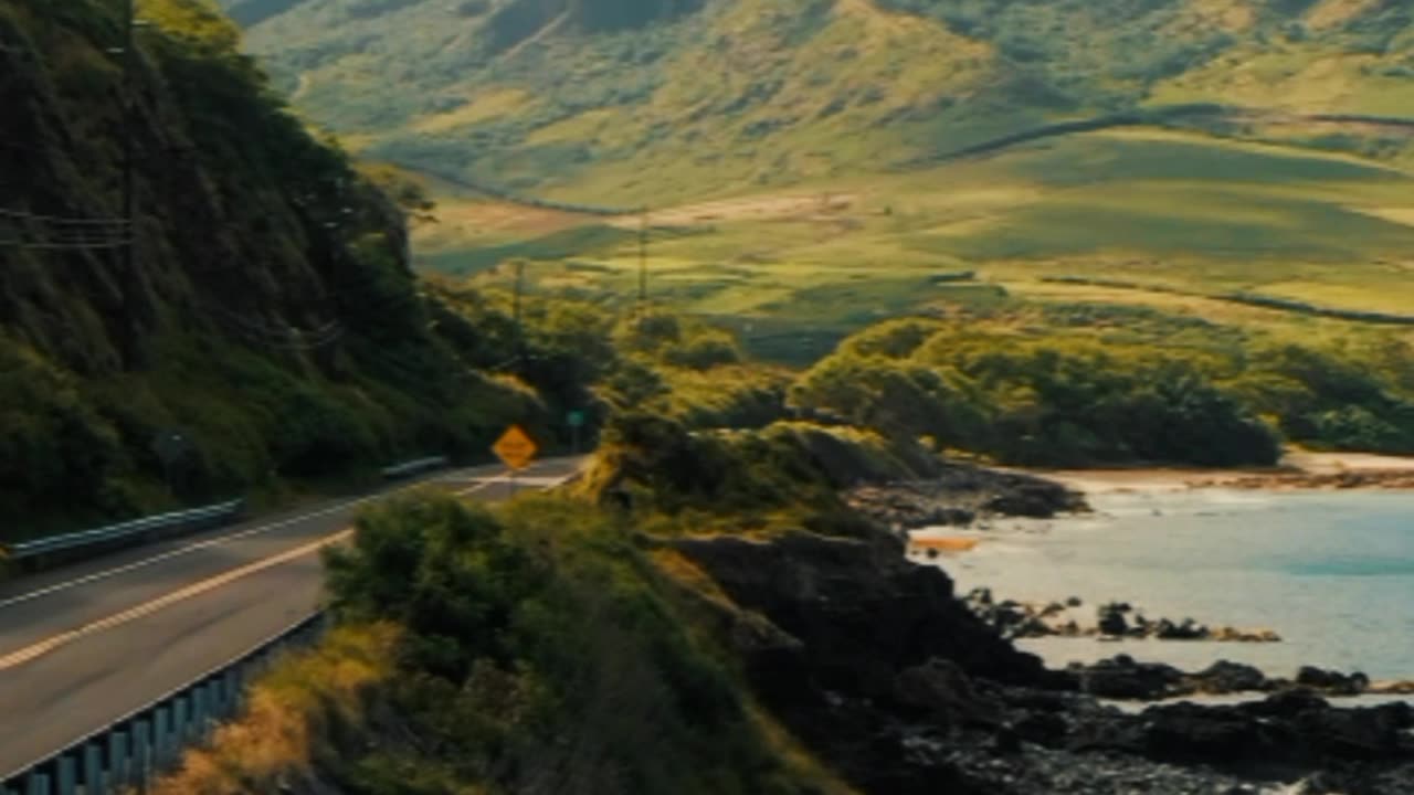 Beautiful view and relaxing video