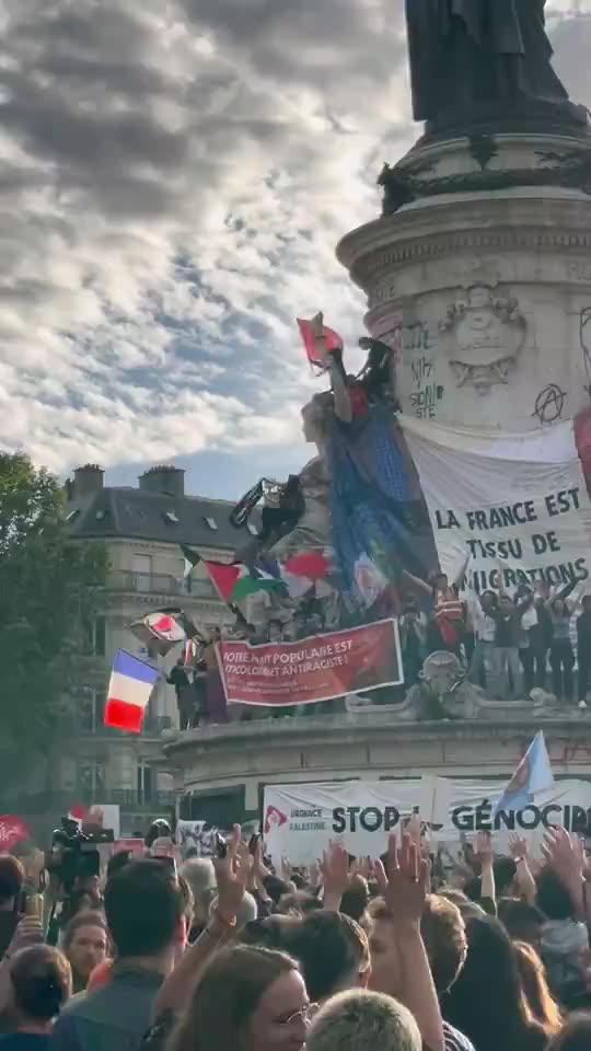 Open Borders Marxists and Jihadists take France