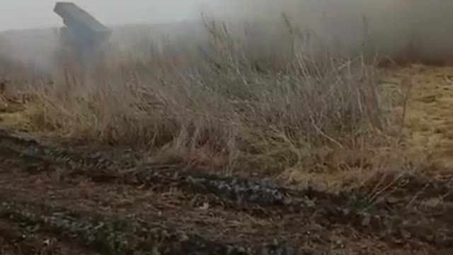 Donbass militias sending good morning messages to Ukrainian military