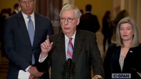 McConnell Says Giving Money To Ukraine Is Most Republican's "Number One Priority"