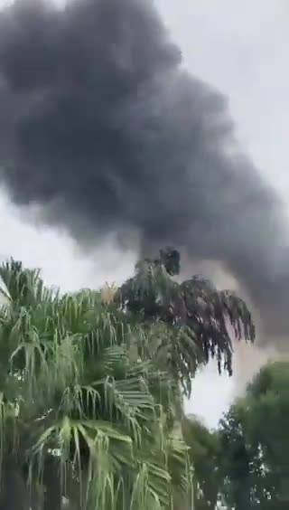 Brazil August 9, 2024. Plane crash, Another angle.