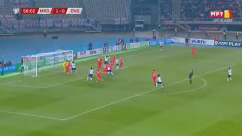 Macedonia - England (goal Harry Kane)