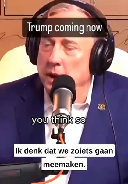 Voormalig Kolonel van het Amerikaanse leger McGregor