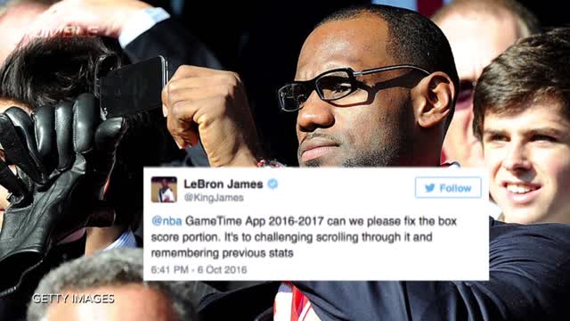 LeBron James Calls Out NBA