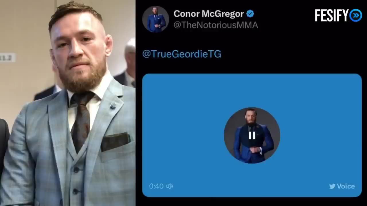 Andrew Tate Mocks True Geordie After Conor McGregor BEEF