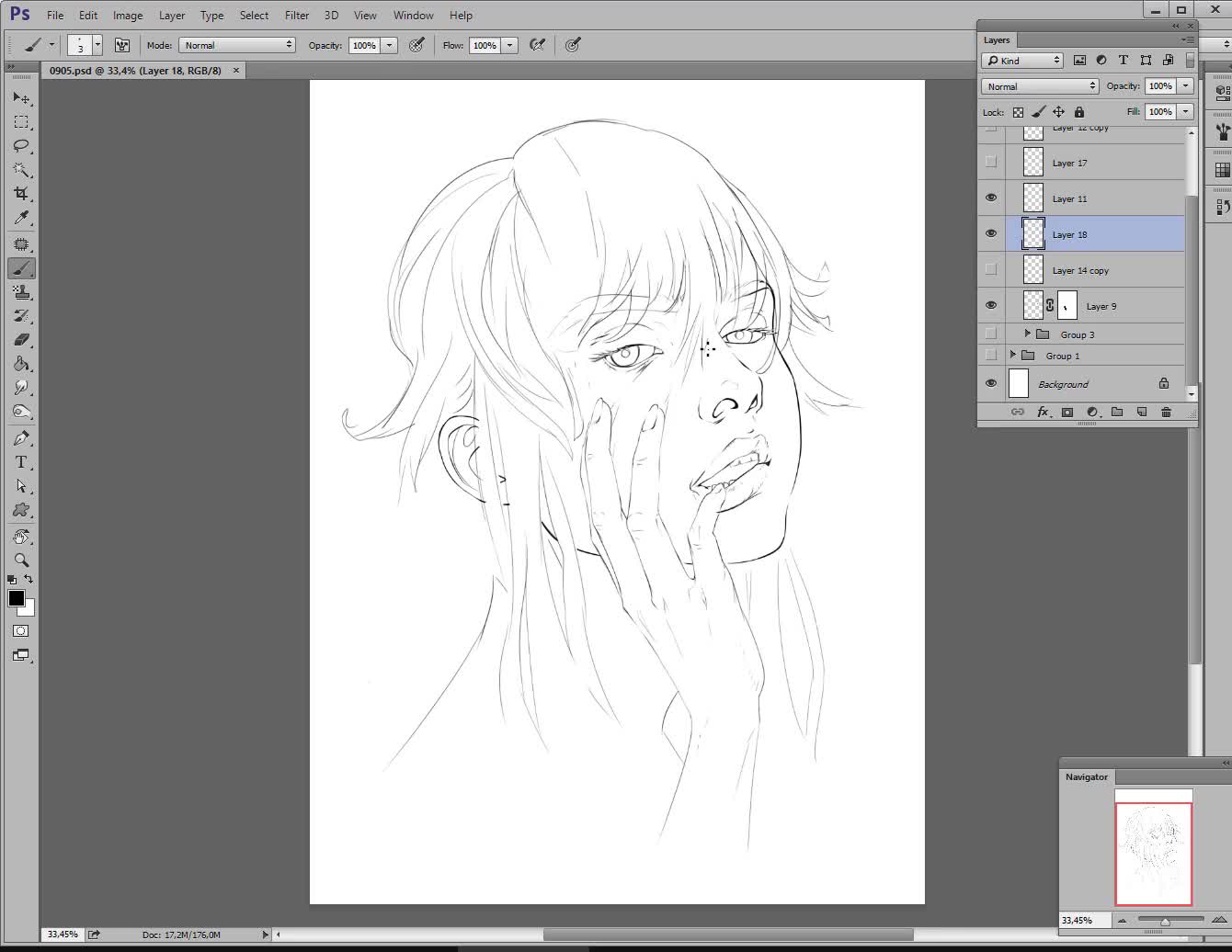 Digital Drawing Timelapse