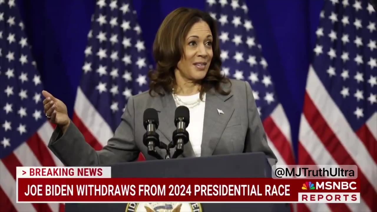 MSNBC Says Joe Biden has Officially Endorsed Kamala Harris as the Presidential Nominee