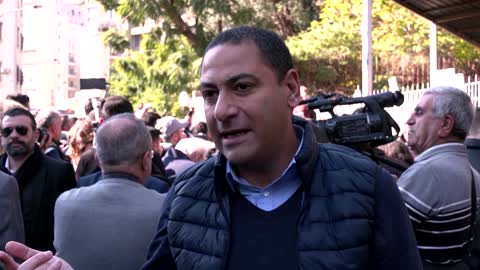 Lebanese protest as fate of blast probe unclear