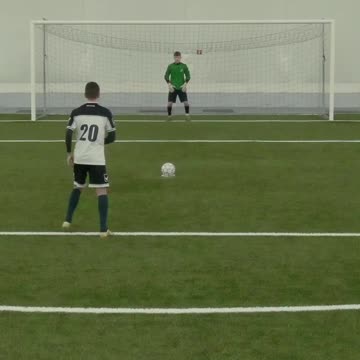 Not a bad penalty kick